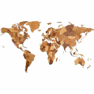 Construction Kit of Model «World Map Medium»