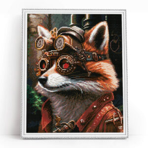 Steampunk racoon