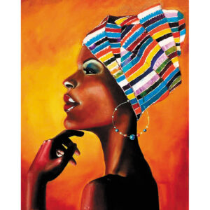 Portrait of an African