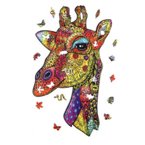 Wooden puzzles "Curious giraffe" (262pcs)