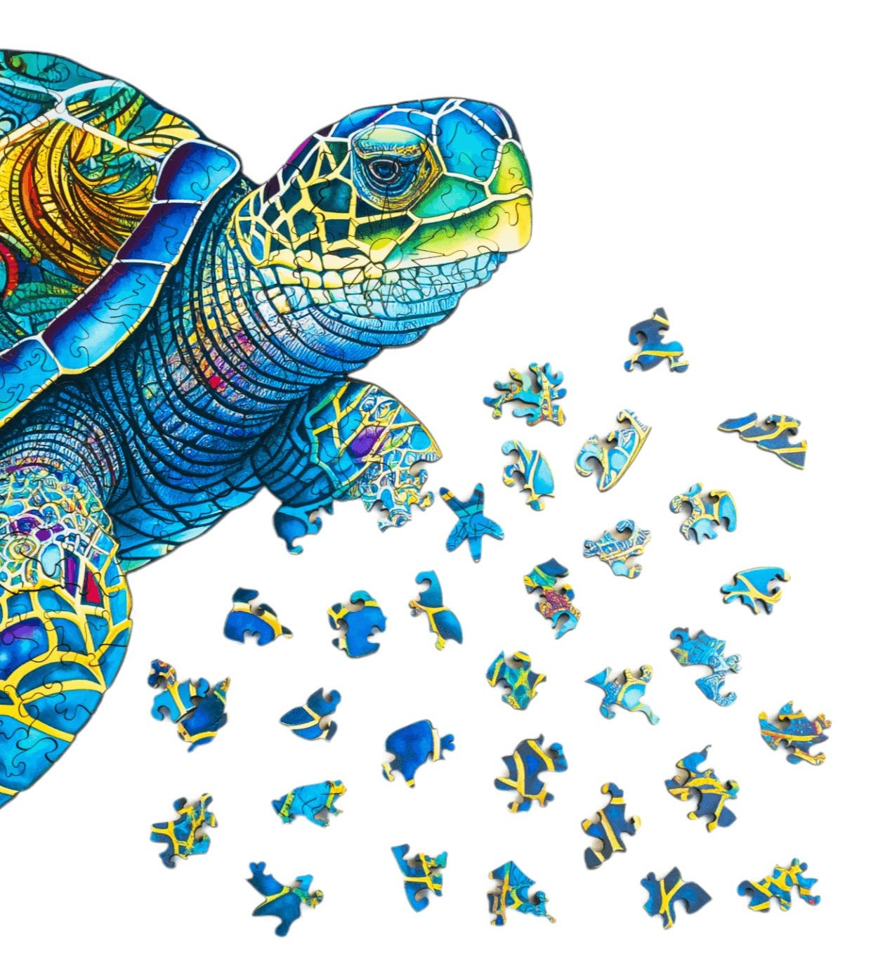 Wooden puzzles "Big turtle"(300pcs) - Image 2