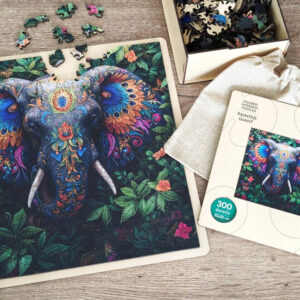 Wooden puzzles "Painted Giant" (300pcs)