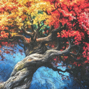Wooden puzzles "Autumn Colors" (500pcs)