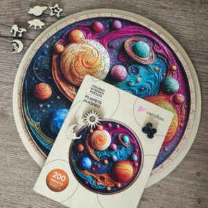 Wooden puzzles "Snake's Haven" (200pcs)
