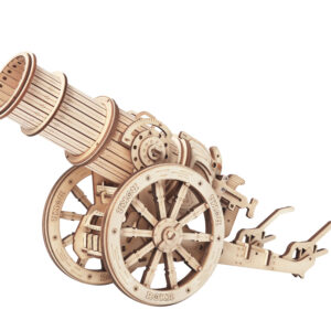 Medieval wheeled cannon